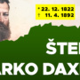 130 rokov od úmrtia Štefana Marka Daxnera